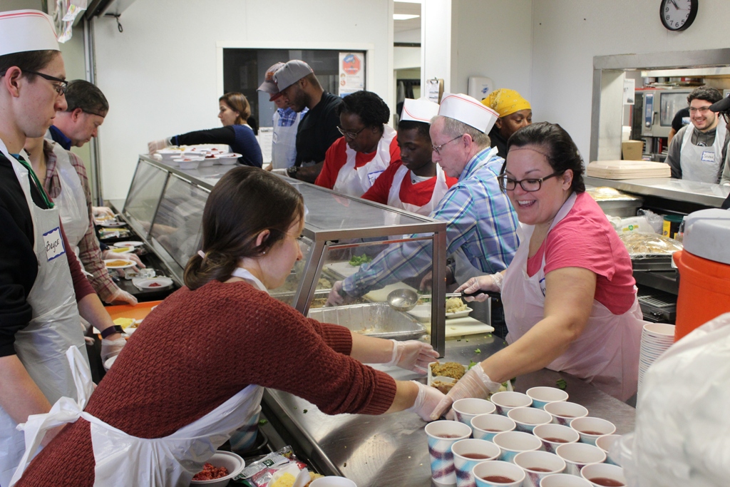 Volunteer Registration Trenton Area Soup Kitchen   2249 CP2018 We Worked Together Serving On The Line 